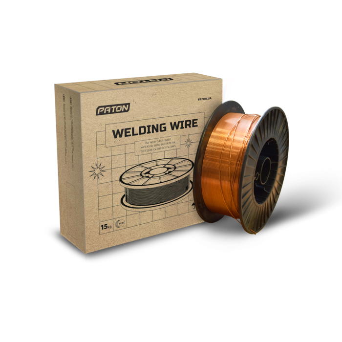 Зварювальний дріт ER70S-6 (Св-08Г2С), Ø 0,8 мм, 15 кг (3010108151)