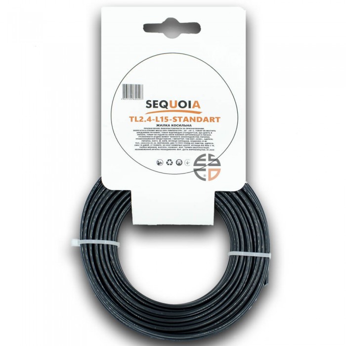 Косильна жилка SEQUOIA TL2.4-L15-Standart (TL2.4-L15-Standart)