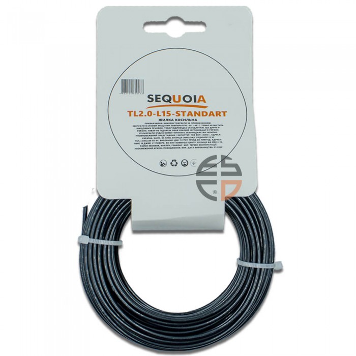 Косильна жилка SEQUOIA TL2.0-L15-Standart (TL2.0-L15-Standart)