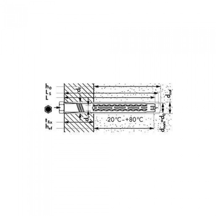 Дюбель фасадний універсальний MQL-SS 10х100 Mungo 1060210 (1060210)