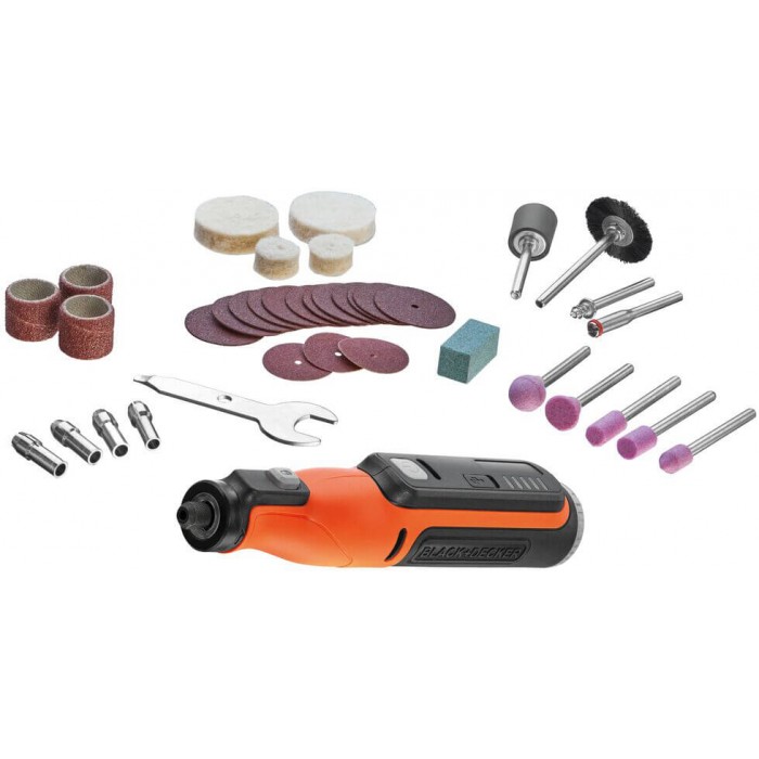 Багатофункціональний інструмент акумуляторний BLACK+DECKER BCRT8I (BCRT8I)