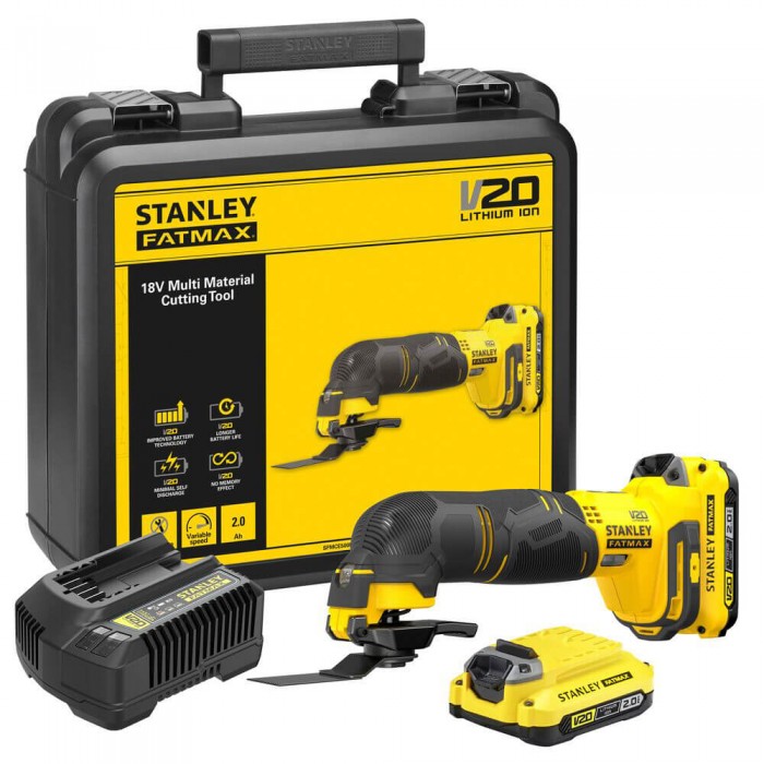 Багатофункціональний інструмент акумуляторний STANLEY FATMAX SFMCE500D2K (SFMCE500D2K)