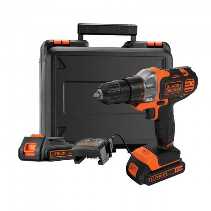 Купити Акумуляторний багатофункціональний інструмент BLACK+DECKER MT218KB (MT218KB) Акумуляторний багатофункціональний інструмент BLACK+DECKER MT218KB (MT218KB)