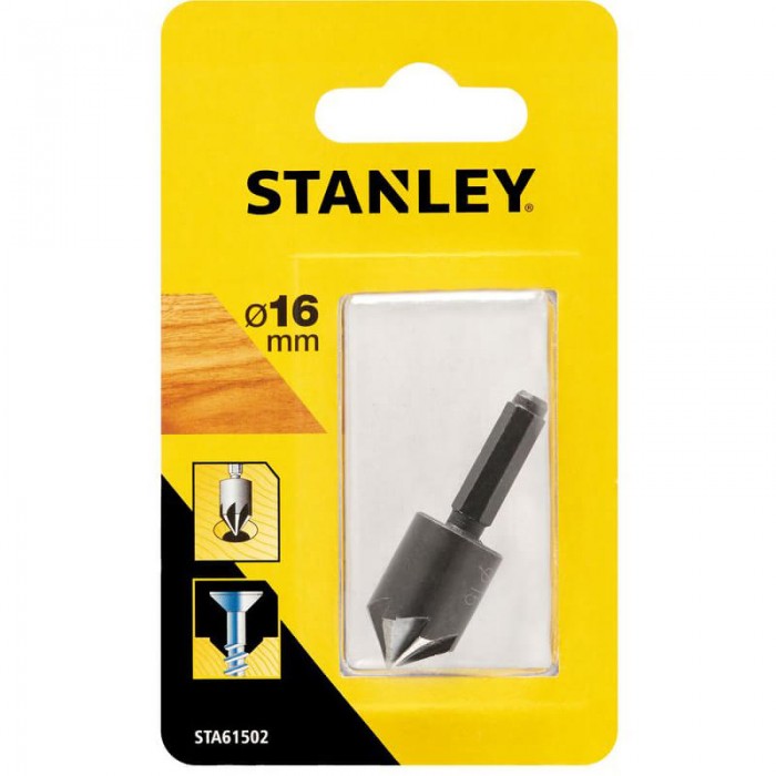 Зенкеры по древесине (шестигранные) STANLEY STA61502 (STA61502)