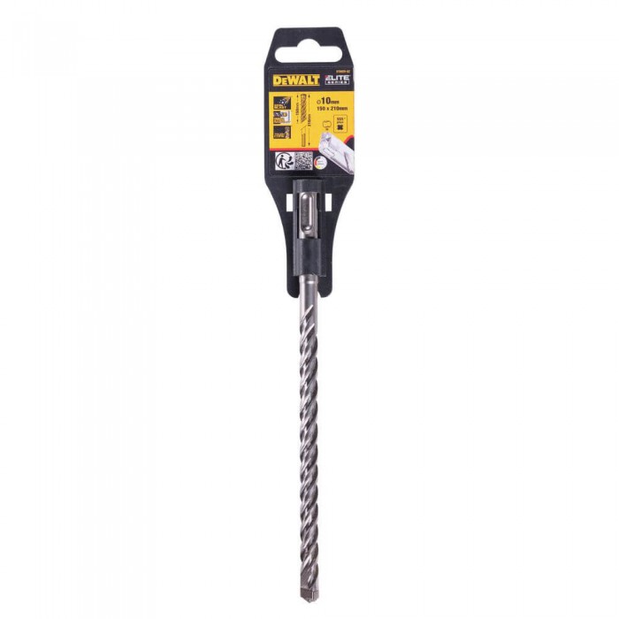 Бур SDS+, Elite, 4 кромки, 10 х 210 х 150 мм DeWALT DT8929 (DT8929)