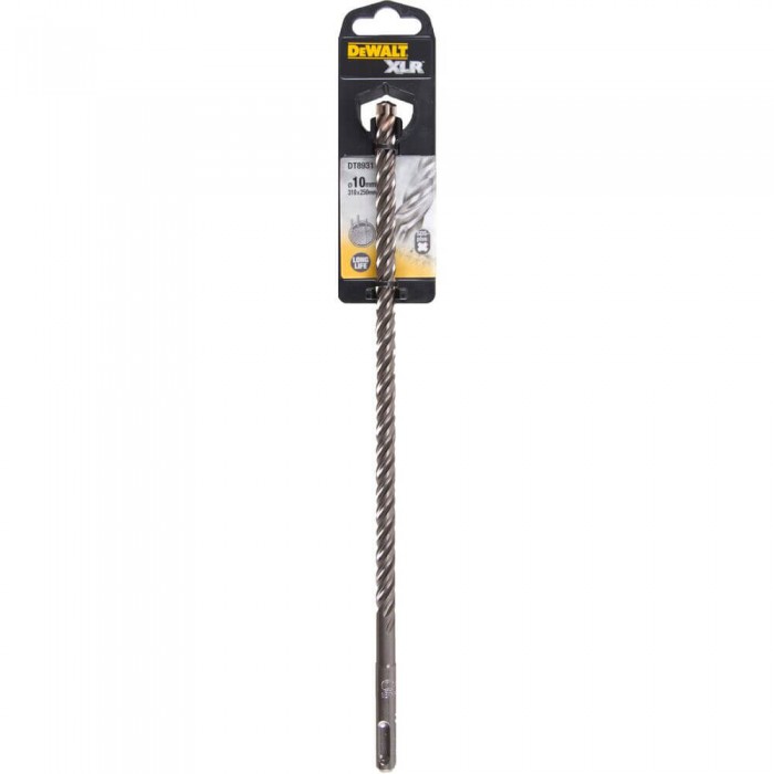 Бур SDS+, Elite, 4 кромки, 10 х 310 х 250 мм. DeWALT DT8931 (DT8931)