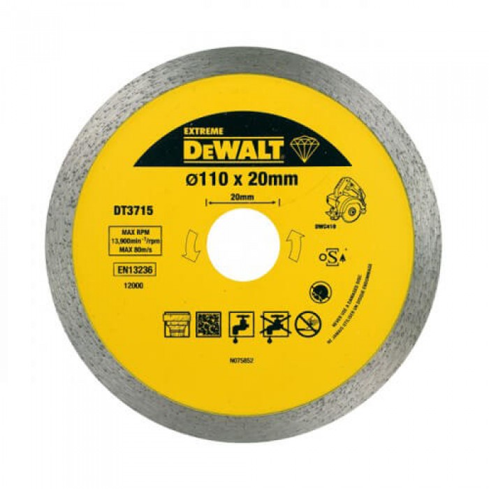 Диск алмазний DeWALT DT3715 (DT3715)