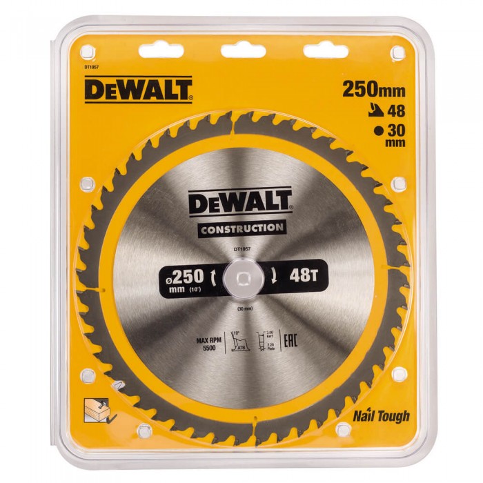 Диск пильний DeWALT DT1957 (DT1957)
