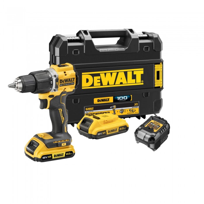 Дриль-шурупокрут 100 YEARS DeWALT DCD100YD2T (DCD100YD2T)