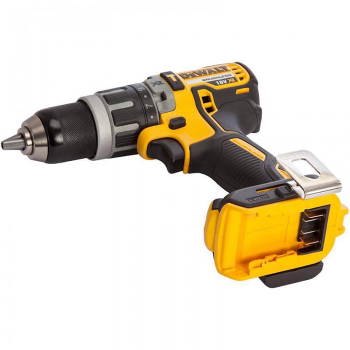 Дрель-шуруповерт аккумуляторная безщеточная ударная DeWALT DCD796P2 (DCD796P2)