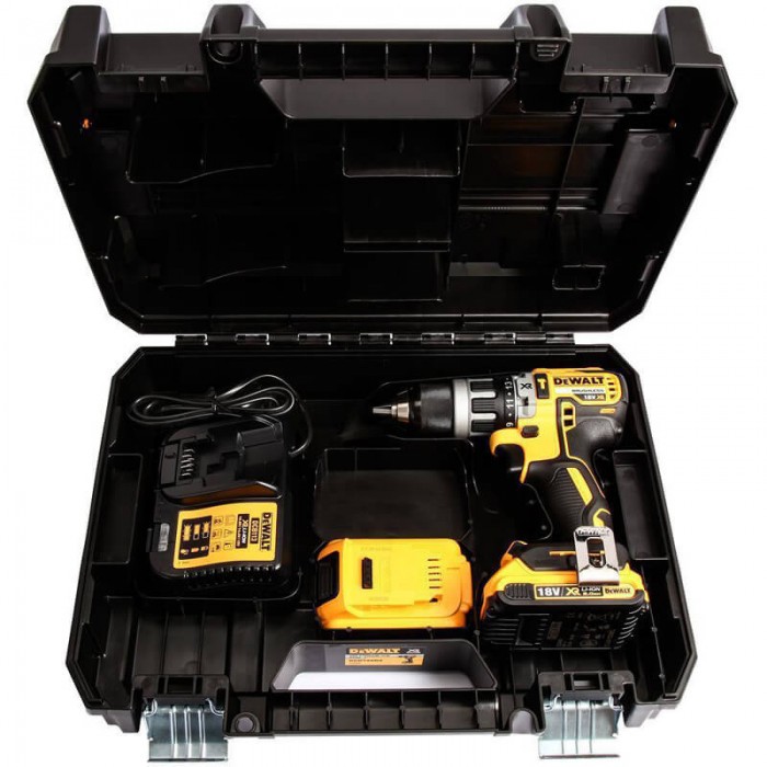 Дрель-шуруповерт аккумуляторная безщеточная ударная DeWALT DCD796P2 (DCD796P2)