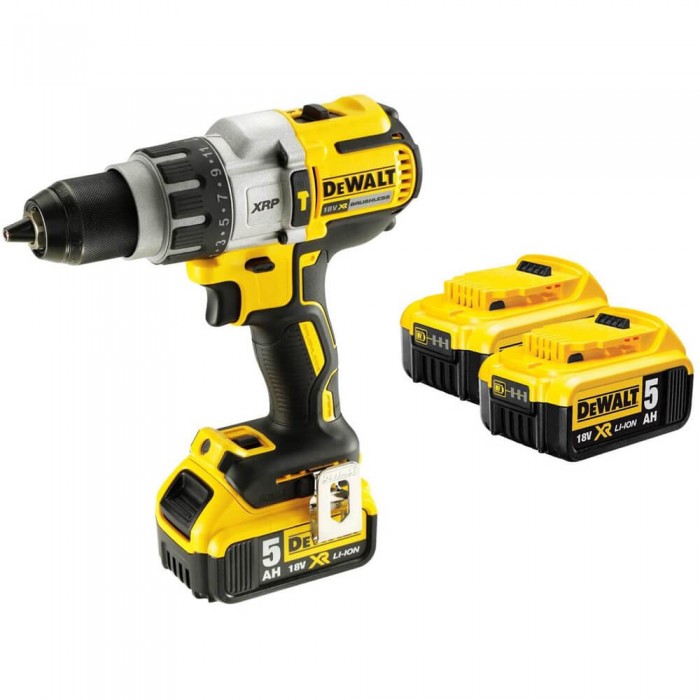 Дрель-шуруповерт аккумуляторная безщеточная ударная DeWALT DCD996P3 (DCD996P3)