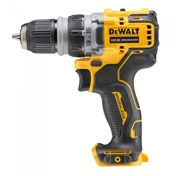 Дрель-шуруповерт аккумуляторная бесщеточная со сменными насадками DeWALT DCD703NT (DCD703NT)