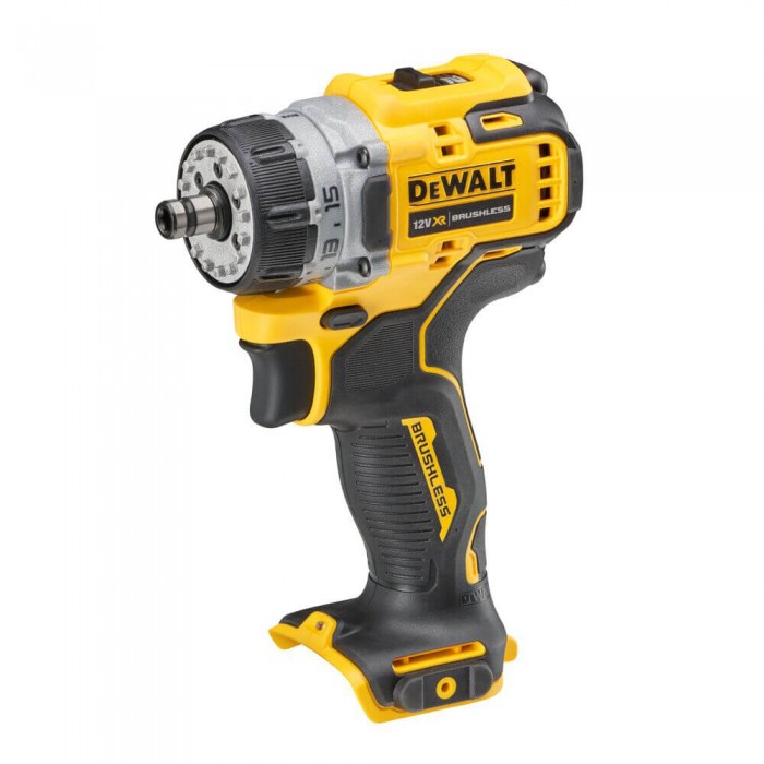 Дрель-шуруповерт аккумуляторная бесщеточная со сменными насадками DeWALT DCD703NT (DCD703NT)