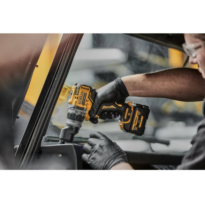 Дрель-шуруповерт аккумуляторная бесщеточная со сменными насадками DeWALT DCD703NT (DCD703NT)