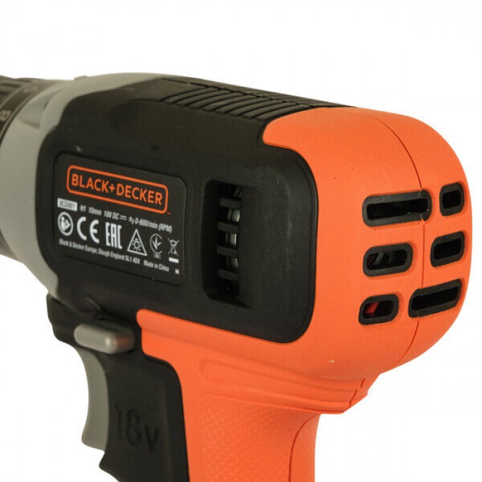 Дрель-шуруповерт аккумуляторный BLACK+DECKER BCD001C1 (BCD001C1)