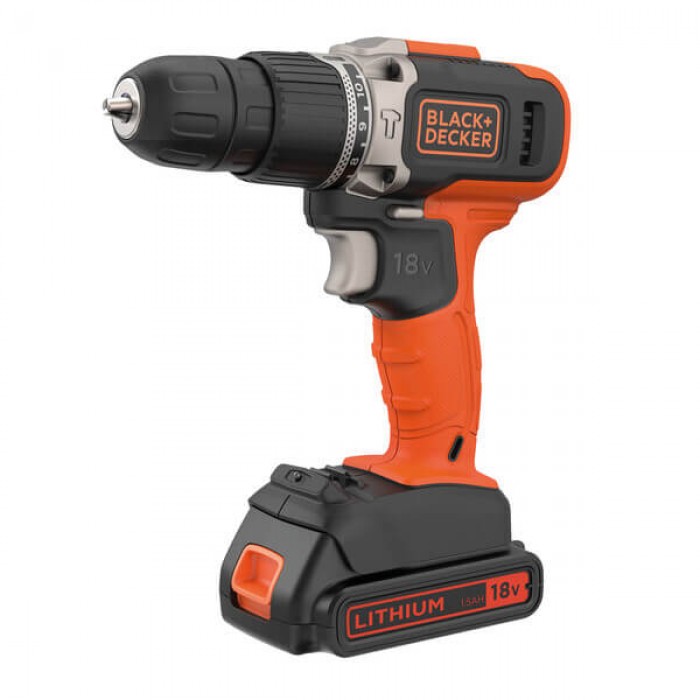 Купити Дрель-шуруповерт ударная аккумуляторная BLACK+DECKER BCD003C1 (BCD003C1) Дрель-шуруповерт ударная аккумуляторная BLACK+DECKER BCD003C1 (BCD003C1)