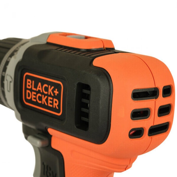Дрель-шуруповерт ударная аккумуляторная BLACK+DECKER BCD003C1 (BCD003C1)