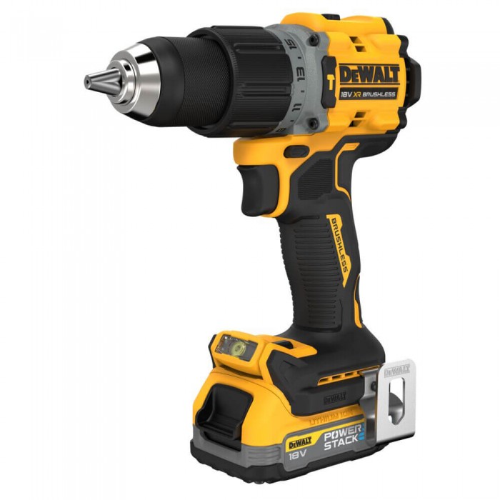 Дрель-шуруповерт аккумуляторная ударная без щеточная DeWALT DCD805E1T (DCD805E1T)