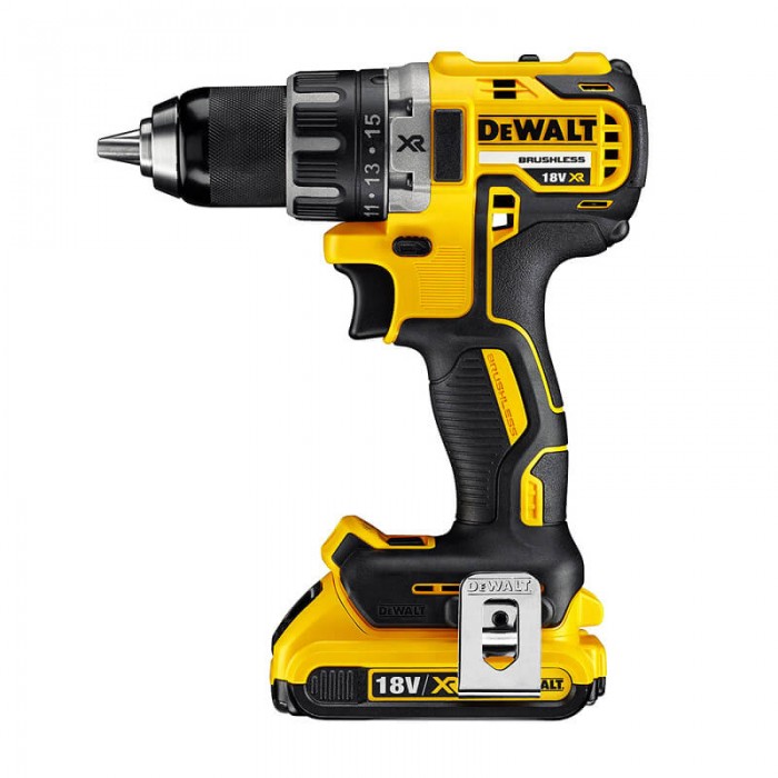 Дрель-шуруповерт аккумуляторная бесщеточная DeWALT DCD791D2 (DCD791D2)