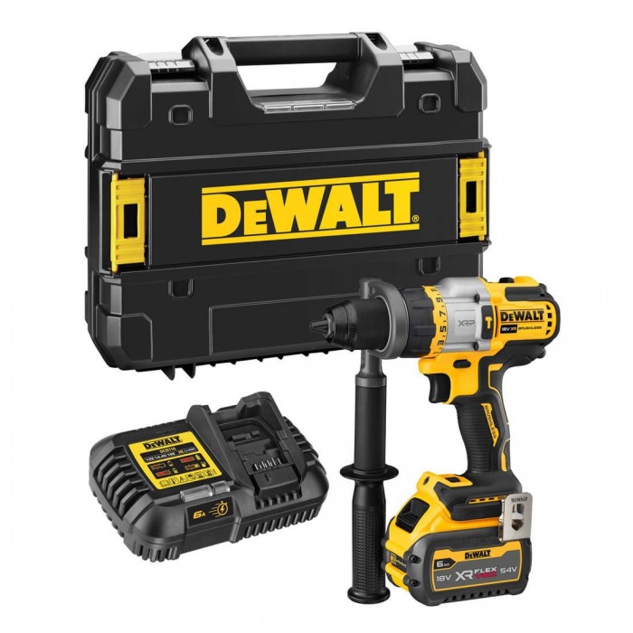 Дрель-шуруповерт аккумуляторная безщеточная ударная DeWALT DCD999T1 (DCD999T1)