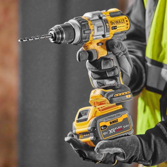 Дрель-шуруповерт аккумуляторная безщеточная ударная DeWALT DCD999T1 (DCD999T1)