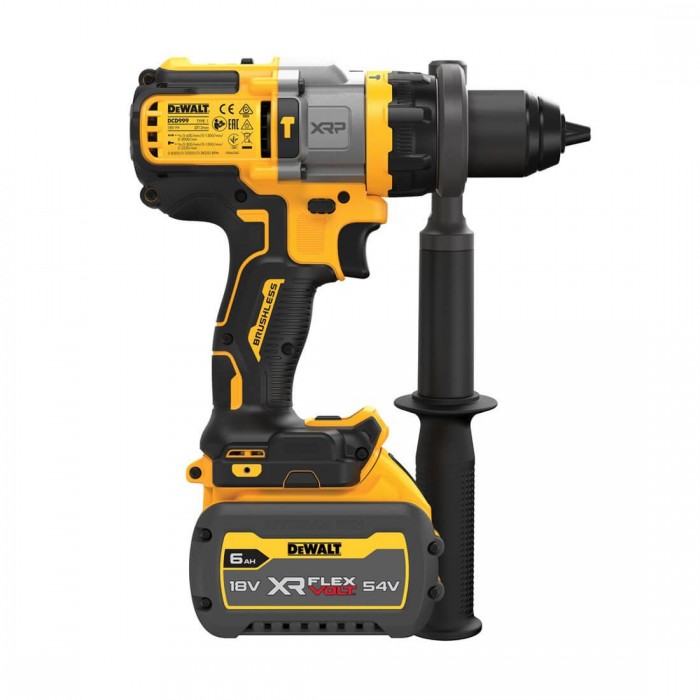 Дрель-шуруповерт аккумуляторная безщеточная ударная DeWALT DCD999T1 (DCD999T1)