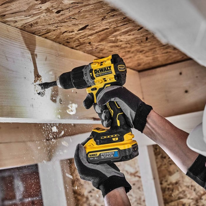 Дрель-шуруповерт аккумуляторная безщеточная ударная DeWALT DCD805H2T (DCD805H2T)