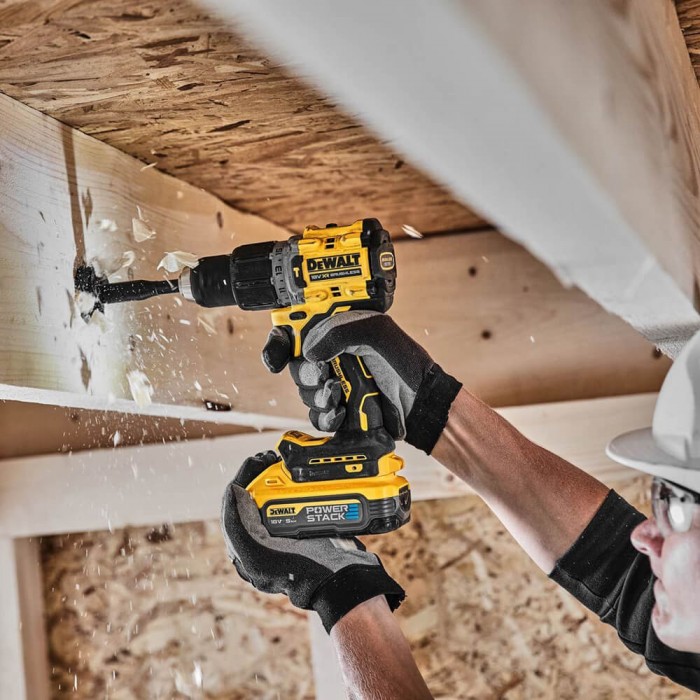 Дрель-шуруповерт аккумуляторная безщеточная ударная DeWALT DCD805H2T (DCD805H2T)