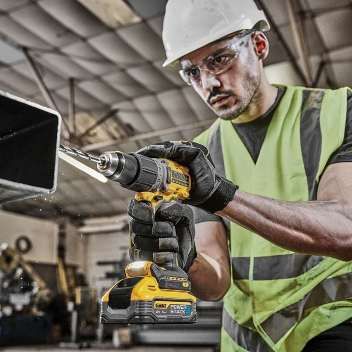 Дрель-шуруповерт аккумуляторная безщеточная ударная DeWALT DCD805H2T (DCD805H2T)
