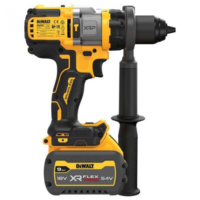 Дрель-шуруповерт аккумуляторная безщеточная ударная DeWALT DCD999X1 (DCD999X1)