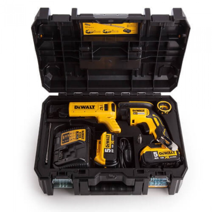 Шуруповерт аккумуляторный бесщеточный DeWALT DCF620P2K (DCF620P2K)