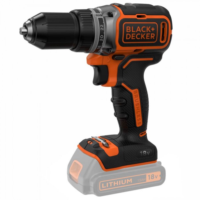 Дриль-шурупокрут акумуляторний безщітковий BLACK+DECKER BL186N (BL186N)