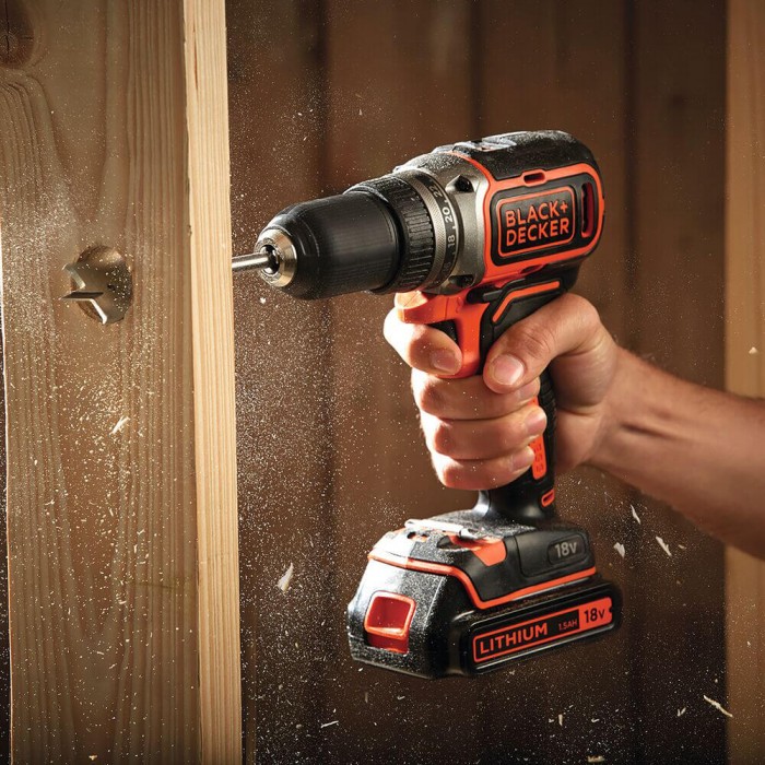 Дриль-шурупокрут акумуляторний безщітковий BLACK+DECKER BL186N (BL186N)