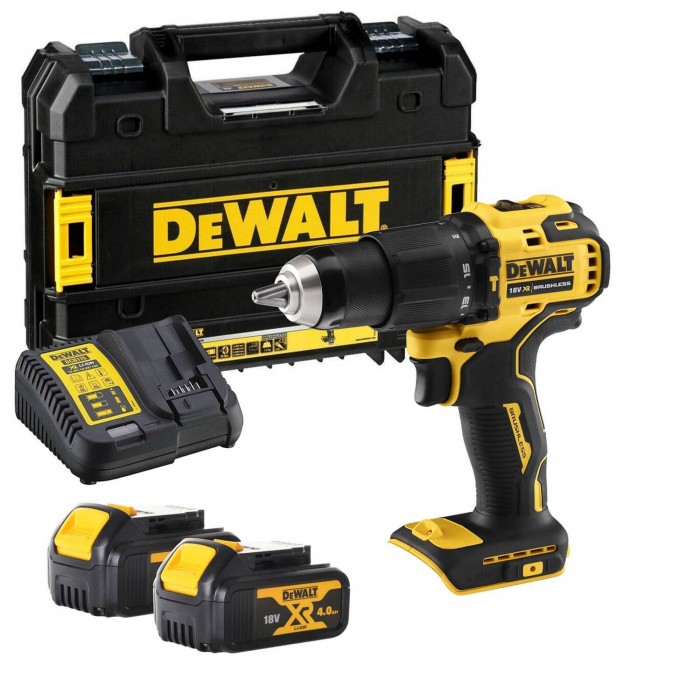 Дрель-шуруповерт аккумуляторная безщеточная ударная DeWALT DCD709M2T (DCD709M2T)