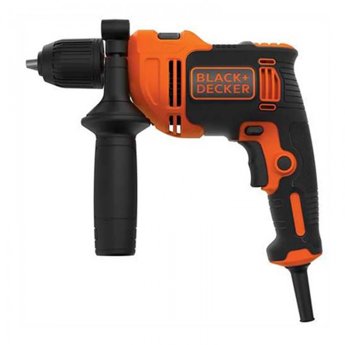 Дриль мережевий ударний BLACK+DECKER BEH550 (BEH550)