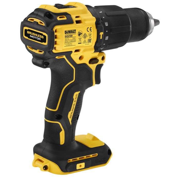 Дрель-шуруповерт аккумуляторная безщеточная ударная DeWALT DCD709N (DCD709N)
