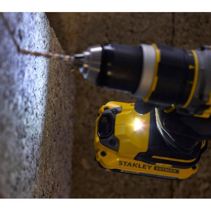 Дриль-шурупокрут ударний акумуляторний безщітковий STANLEY FATMAX SFMCD721D2K (SFMCD721D2K)