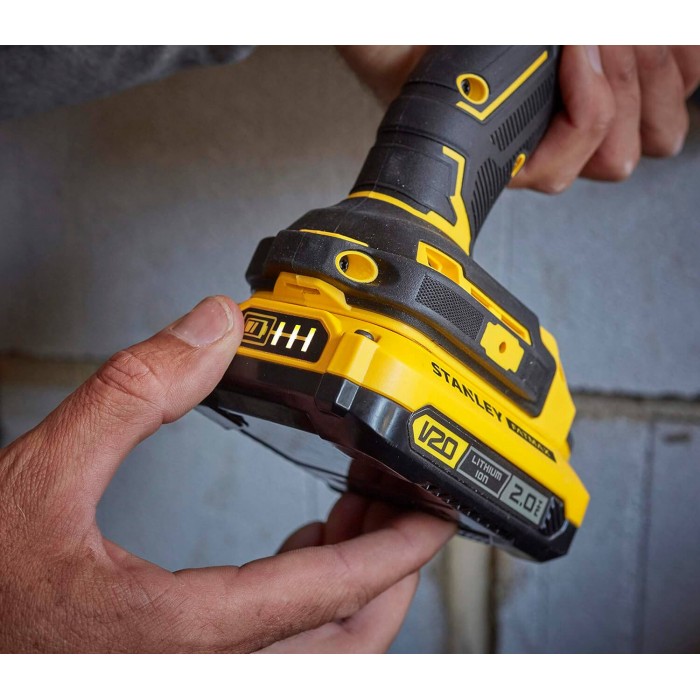 Дриль-шурупокрут ударний акумуляторний безщітковий STANLEY FATMAX SFMCD721D2K (SFMCD721D2K)