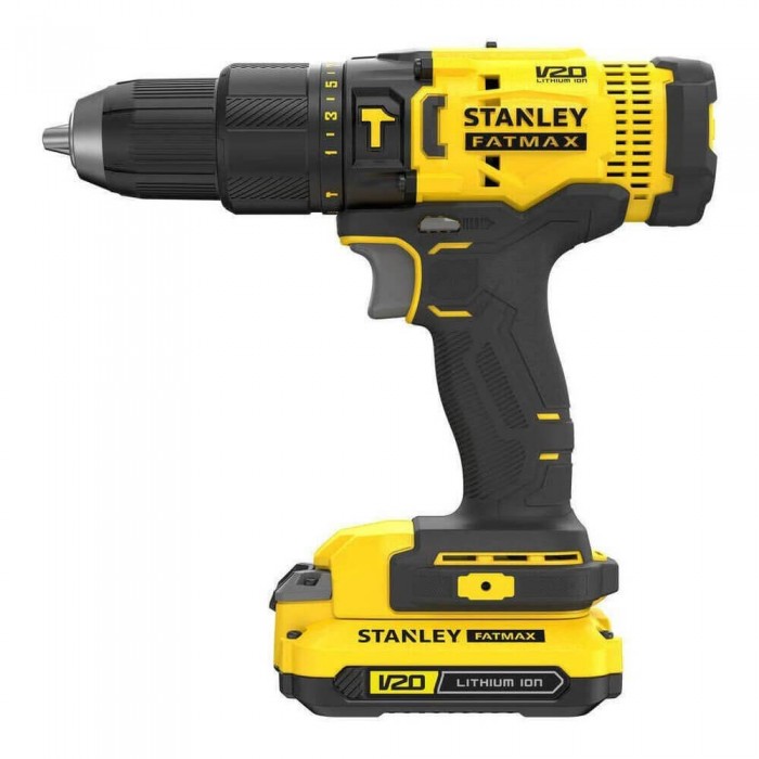 Дрель-шуруповерт ударная аккумуляторная STANLEY FATMAX SFMCD711C2K (SFMCD711C2K)