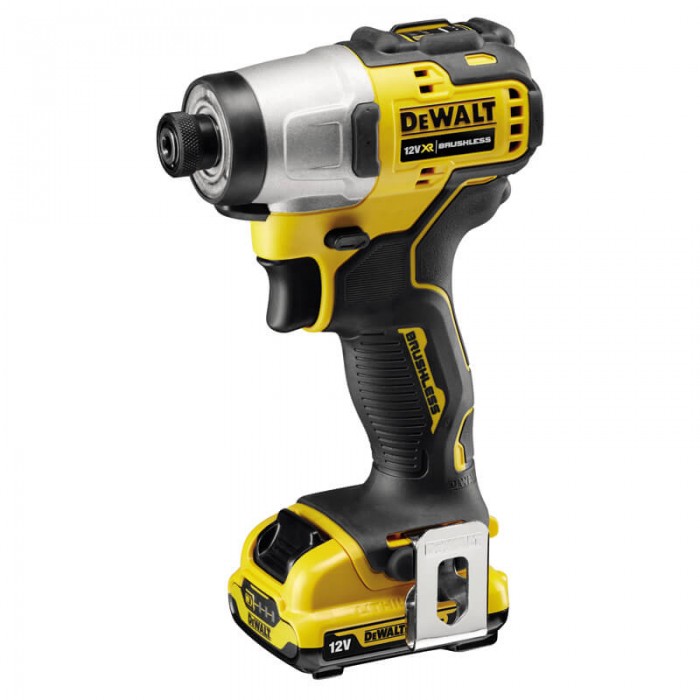 Шуруповерт аккумуляторный ударный безщеточный DeWALT DCF801D2 (DCF801D2)