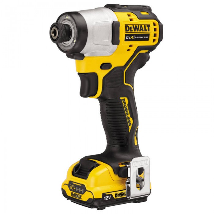 Шуруповерт аккумуляторный ударный безщеточный DeWALT DCF801D2 (DCF801D2)