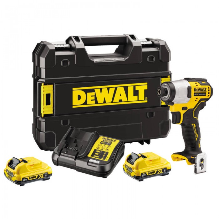 Шуруповерт аккумуляторный ударный безщеточный DeWALT DCF801D2 (DCF801D2)