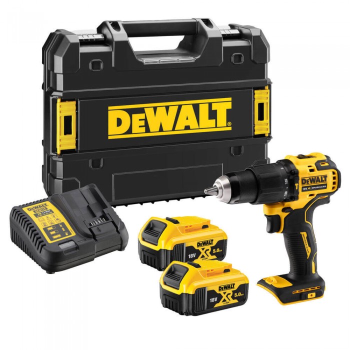 Купити Дрель-шуруповерт аккумуляторная безщеточная ударная DeWALT DCD709P2T (DCD709P2T) Дрель-шуруповерт аккумуляторная безщеточная ударная DeWALT DCD709P2T (DCD709P2T)