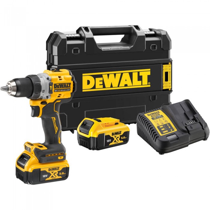 Купити Дриль-шурупокрут акумуляторний безщітковий ударний DeWALT DCD805P2T (DCD805P2T) Дриль-шурупокрут акумуляторний безщітковий ударний DeWALT DCD805P2T (DCD805P2T)