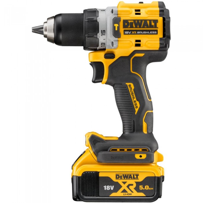 Дриль-шурупокрут акумуляторний безщітковий ударний DeWALT DCD805P2T (DCD805P2T)
