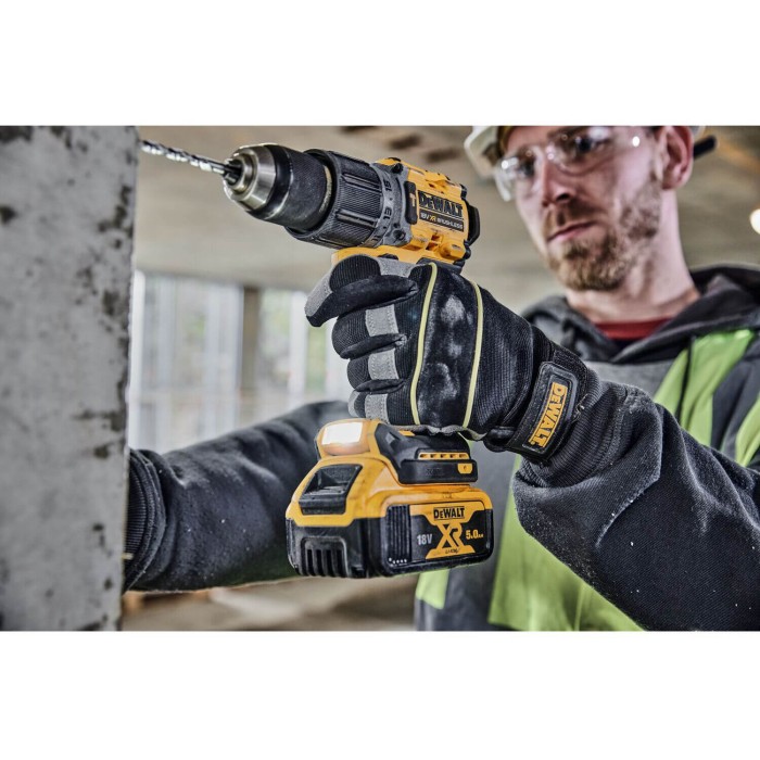 Дриль-шурупокрут акумуляторний безщітковий ударний DeWALT DCD805P2T (DCD805P2T)