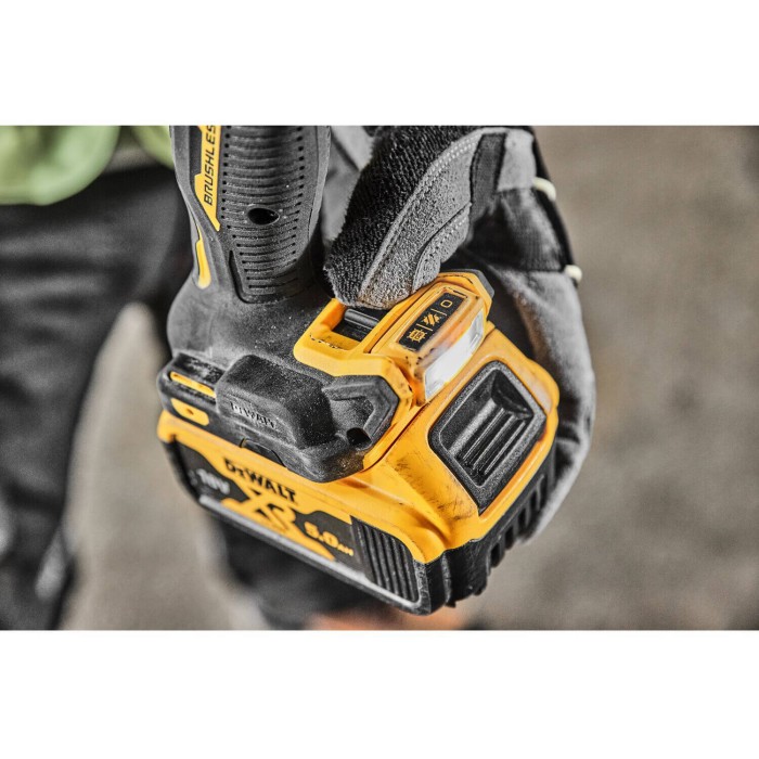 Дриль-шурупокрут акумуляторний безщітковий ударний DeWALT DCD805P2T (DCD805P2T)