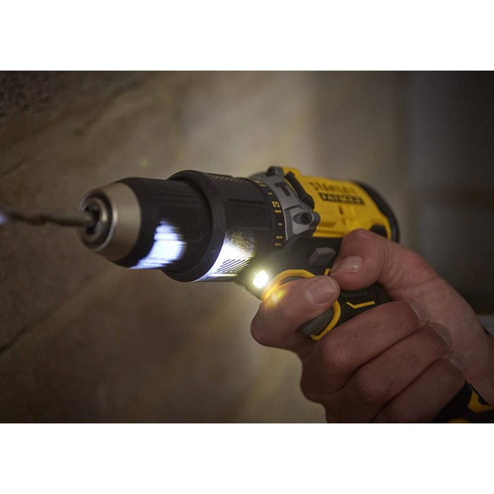 Дрель-шуруповерт ударная бесщеточная аккумуляторная STANLEY FATMAX SFMCD715D2K (SFMCD715D2K)