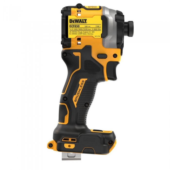 Шуруповерт ударный аккумуляторный бесщеточный DeWALT DCF850NT (DCF850NT)